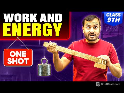 Work And Energy Class 9 | Complete CHAPTER IN ONE SHOT | NCERT Covered | Alakh Pandey