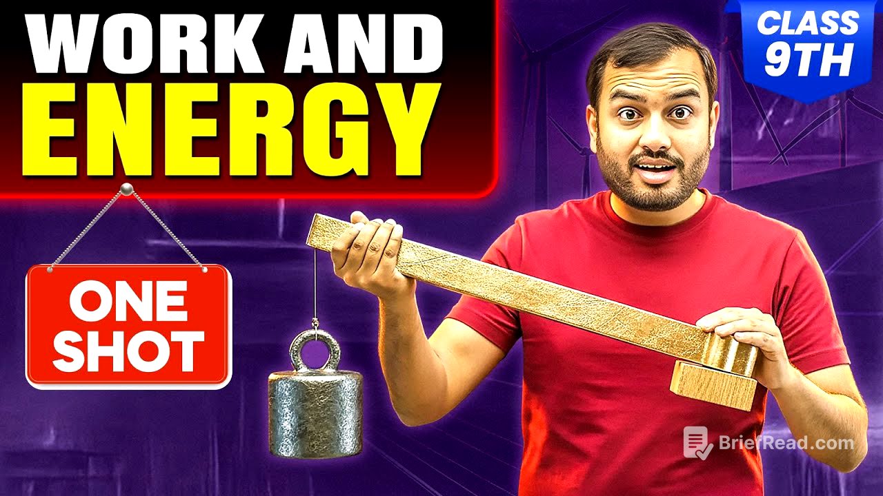 Work And Energy Class 9 | Complete CHAPTER IN ONE SHOT | NCERT Covered | Alakh Pandey