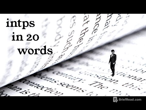 INTPs in 20 Words