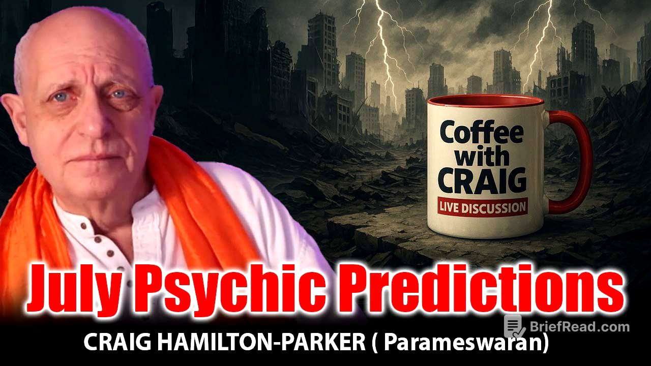 CIA Coup Against Trump EXPOSED | Psychic Predictions for July 2025