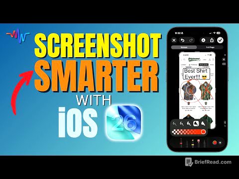 iOS 26 Screenshot Upgrade: Capture Smarter, Not Harder!