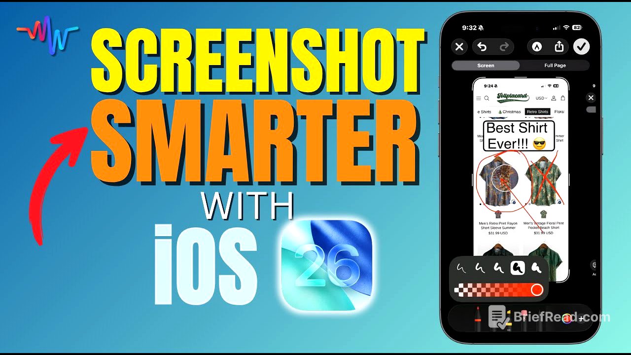 iOS 26 Screenshot Upgrade: Capture Smarter, Not Harder!