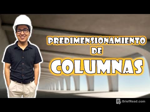 📐 PREDIMENSIONAMIENTO DE COLUMNAS 🏗️ | Paso a paso para Principiantes #ingenieriacivil #construccion