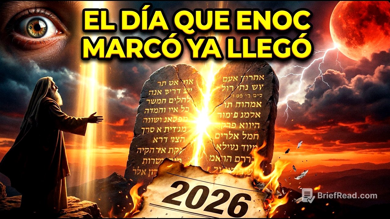 El Día Exacto Que Enoc Marcó Para el Fin del Mundo — Y Coincide Perfectamente con 2026