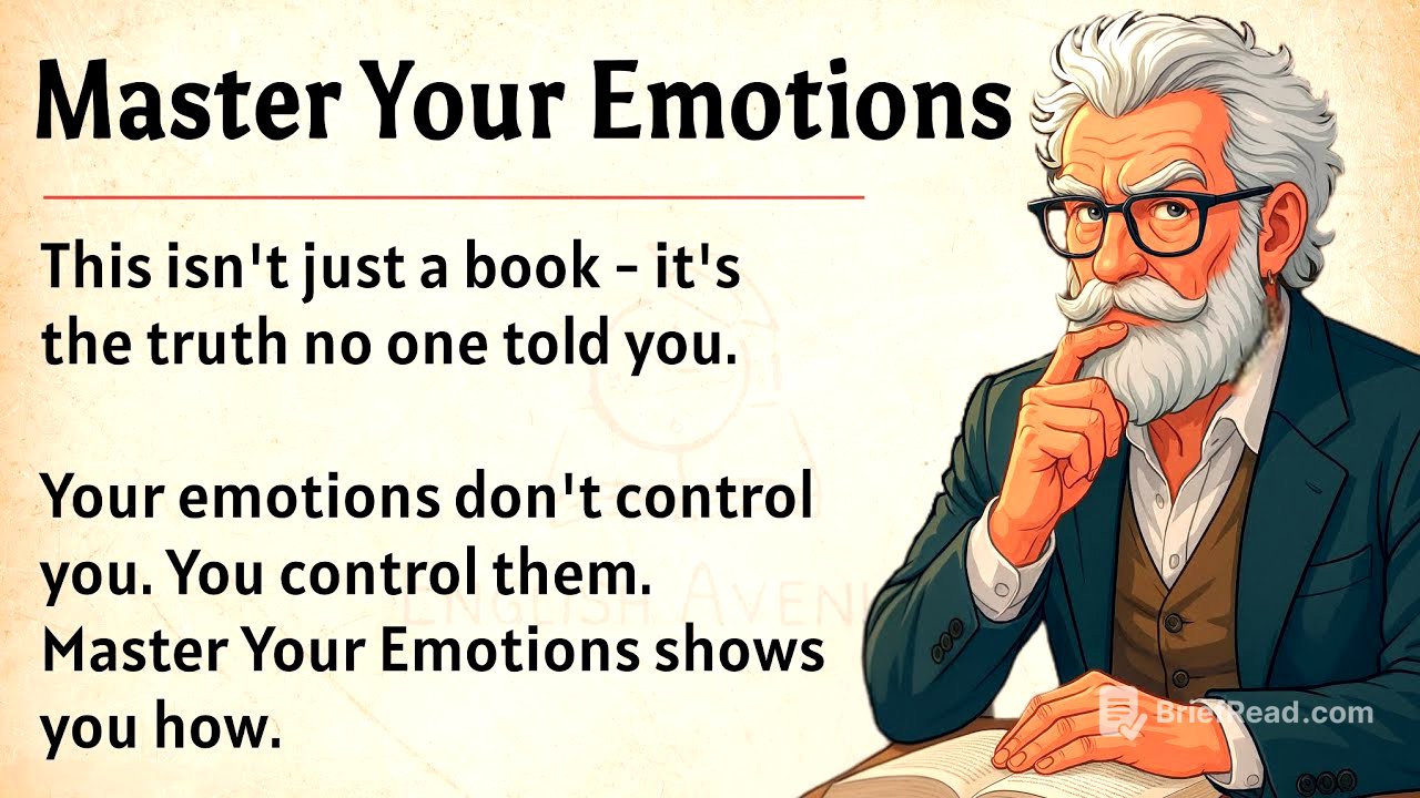 Master Your Emotions Book Summary || Improve Your English Fluency || Graded Reader ✅️ | Audiobook