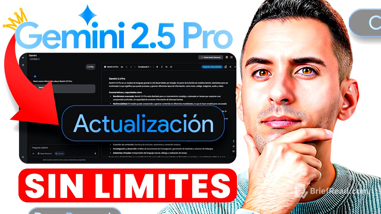 Gemini 2.5 Ahora es la IA más Potente (Top 1): Esto puedes hacer