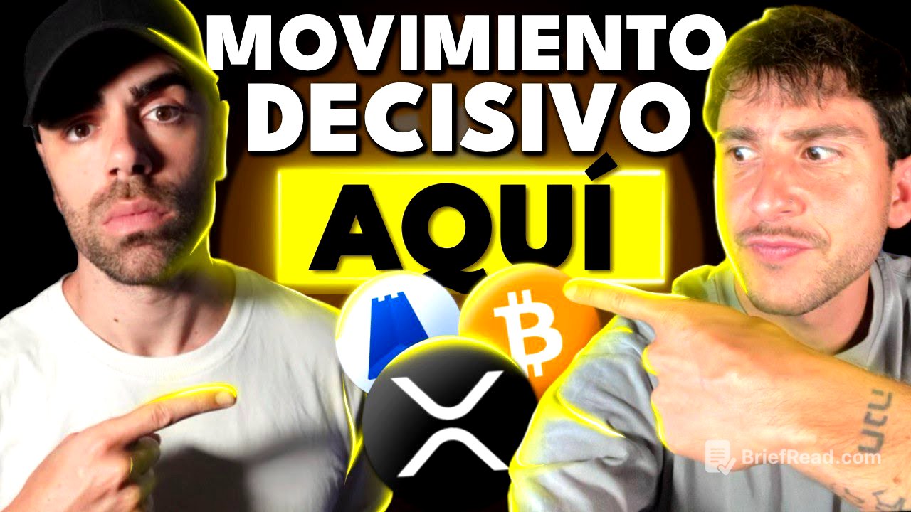 🚨ESTE MOVIMIENTO MARCARÁ SEPTIEMBRE😱XRP DEBE REACCIONAR AHORA💥BITCOIN ZONA CLAVE | ANÁLISIS ALTCOINS