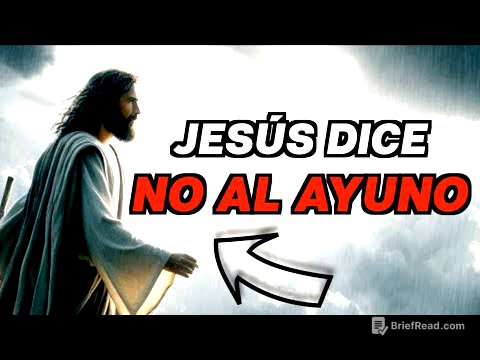 Jesús PROHÍBE el AYUNO