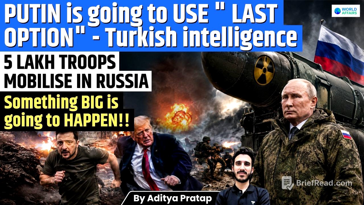 Putin's BIGGEST War Move? Russia May Mobilise 5 Lakh New Troops | Ukraine War Latest