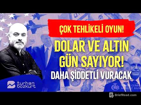 Çok tehlikeli oyun! Dolar ve altın gün sayıyor! Daha şiddetli vuracak! | Turhan Bozkurt