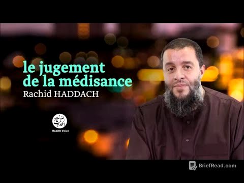 La jugement de la médisance (48) - Rachid Haddach