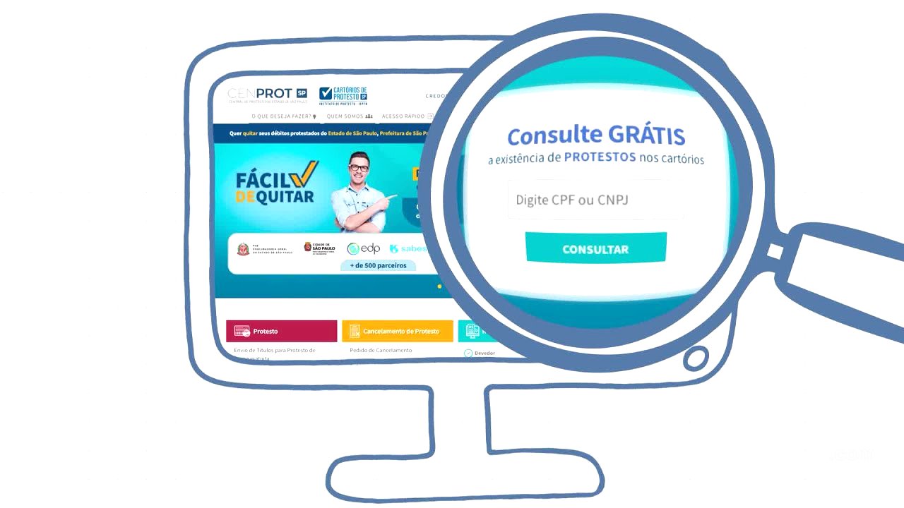 Como consultar CPF grátis e cancelar protesto no cartório | Cenprot-SP