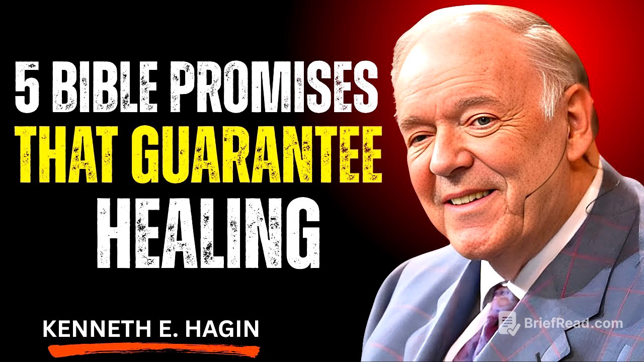 5 Bible Promises That Guarantee Healing | Full Faith-Filled Message | Kenneth E. Hagin Speech