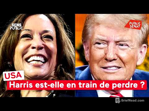 USA : Harris est-elle en train de perdre ?