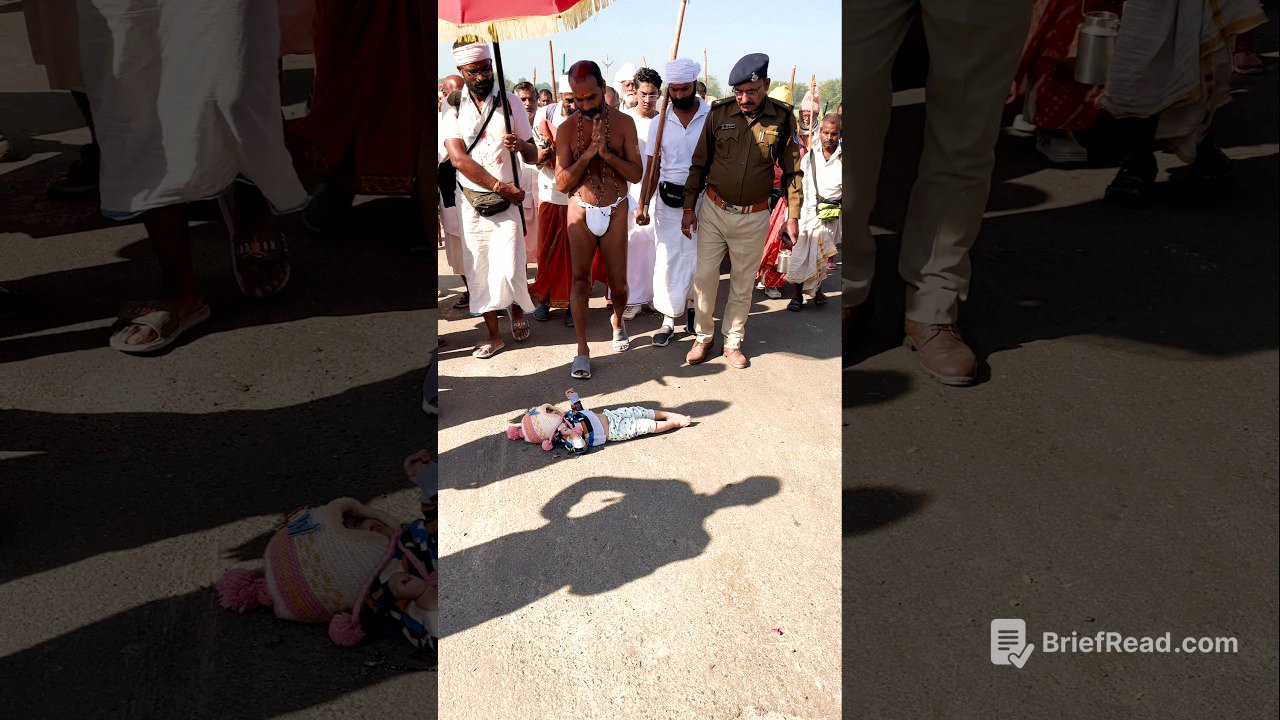 माँ ने अपने बच्चे को संत दादागुरु की राह में लिटा दिया तब!#viral #reels #shrots#dadaguru#parikrama