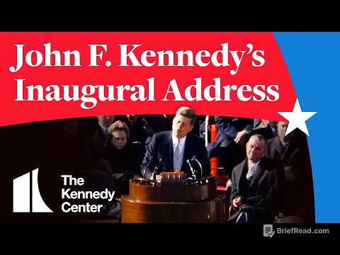 President John F. Kennedy's Inaugural Address | January 20, 1961