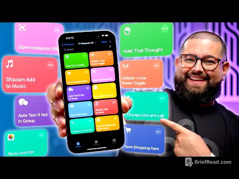 10 iPhone Shortcuts You NEED - Shazam to Playlist, Photos to PDF, Hold That Thought