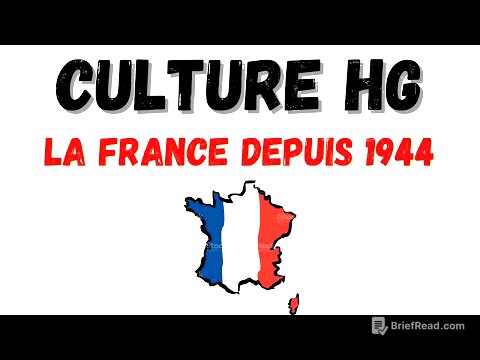 LA FRANCE DEPUIS 1944 (BREVET - BAC)