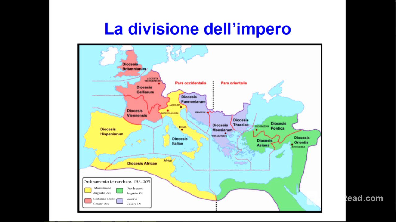 Roma: da Diocleziano a Teodosio
