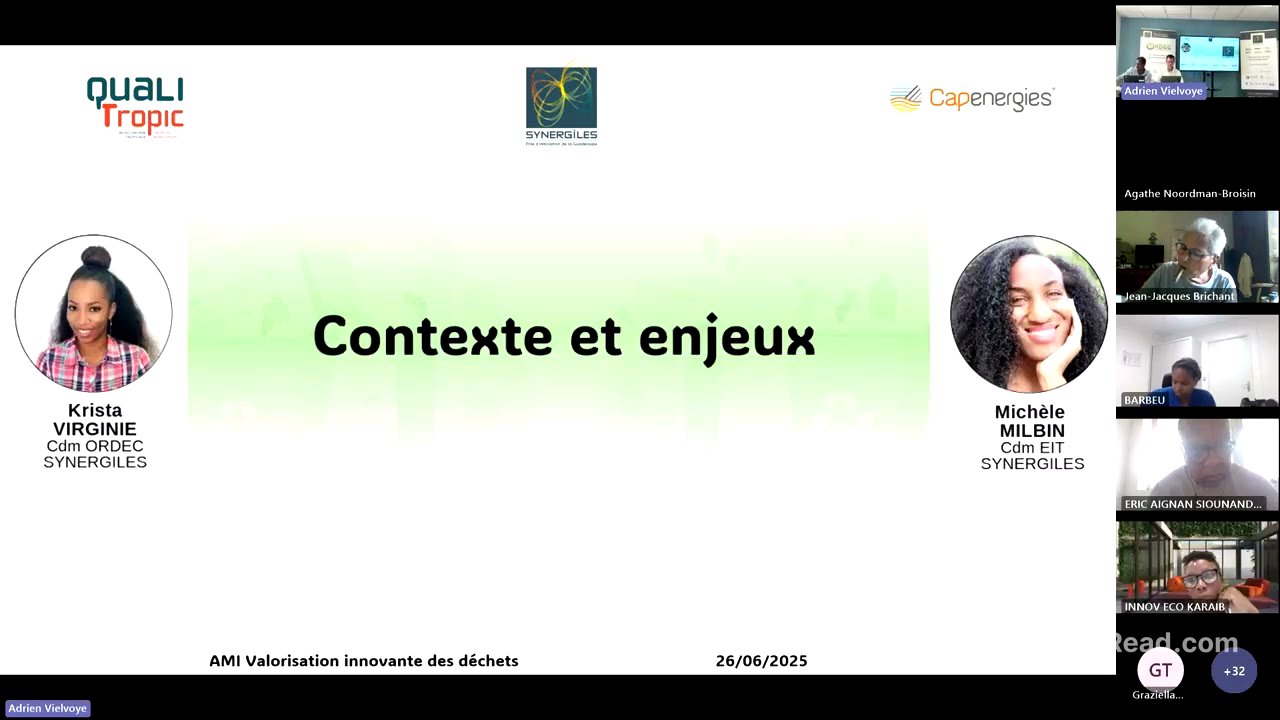 [Webinaire] Lancement AMI 2025 Valorisation innovante des déchets