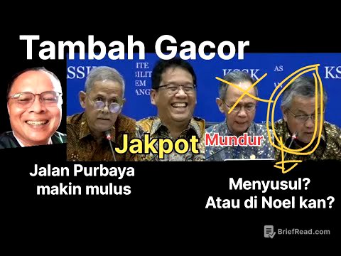 Menkeu Purbaya makin gacor! Ketua OJK mundur! Gubernur BI menyusul? Atau mau di Noel kan?