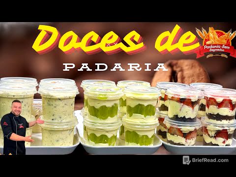 Aprenda a fazer os 3 doces mais vendidos nas padarias do Brasil