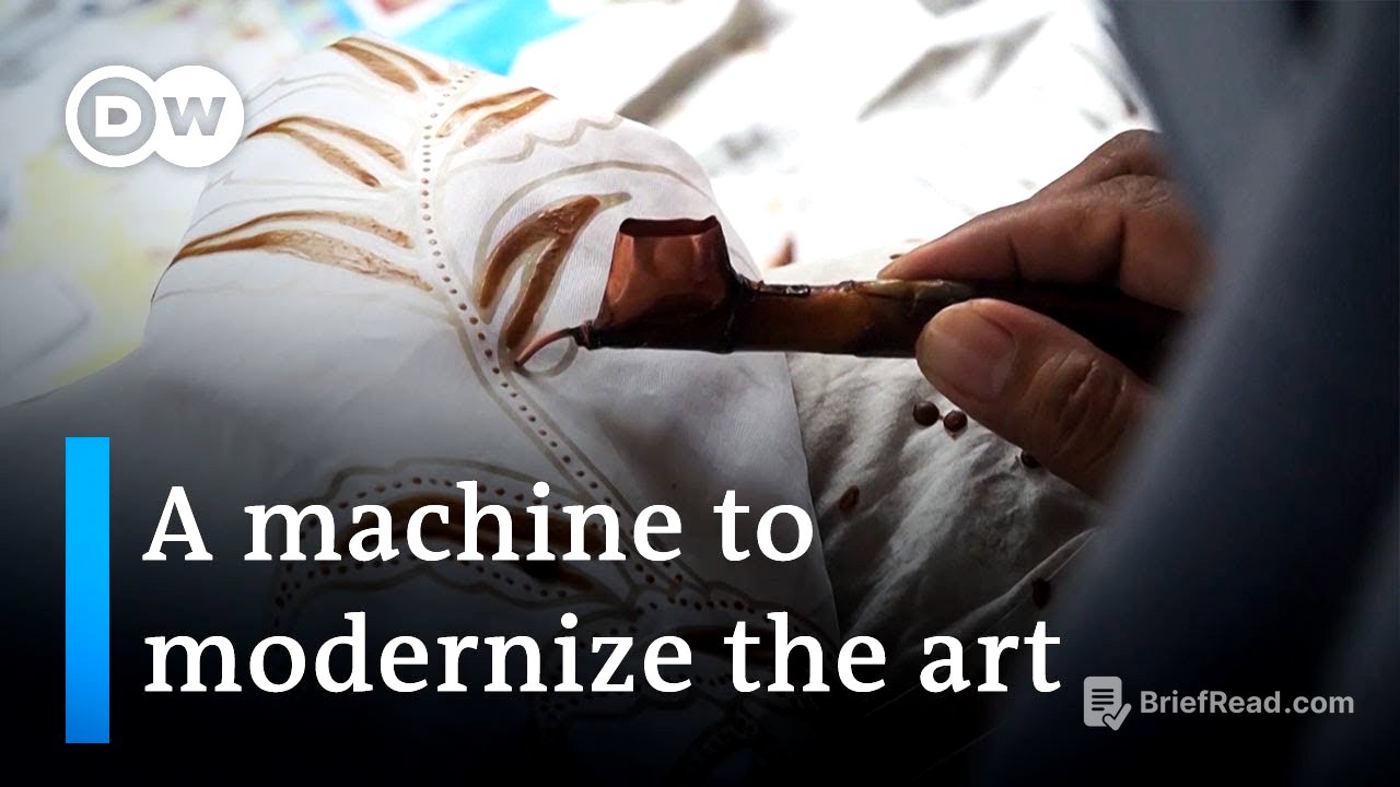 Reviving the 'dyeing' Indonesian art of Batik | DW News