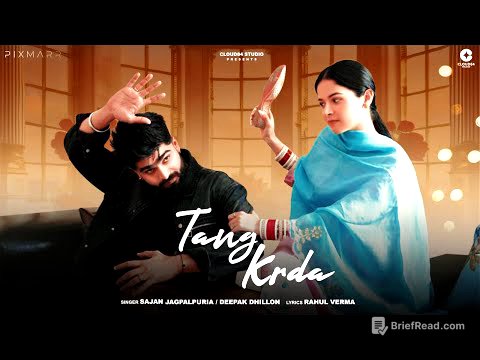 Tang Krda (Official Video) | Sajan Jagpalpuria & Deepak Dhillon | Latest Punjabi Song 2025