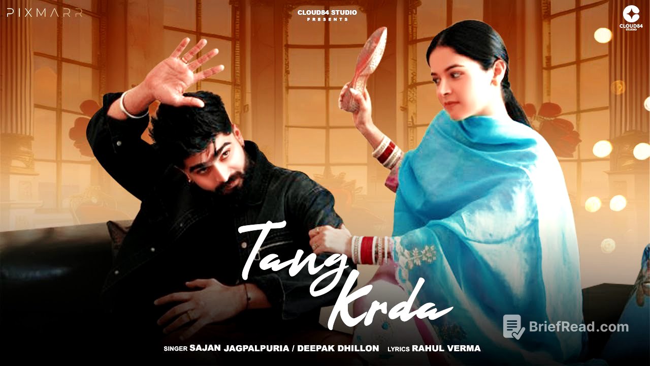 Tang Krda (Official Video) | Sajan Jagpalpuria & Deepak Dhillon | Latest Punjabi Song 2025