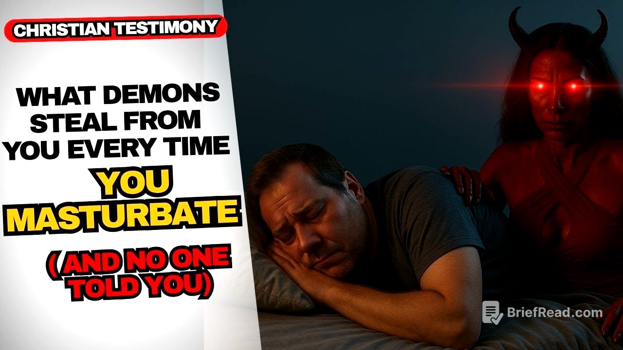 Ex-Voodoo Reveals: What Demons Steal from You Every Time You Masturbate — And No One Told You
