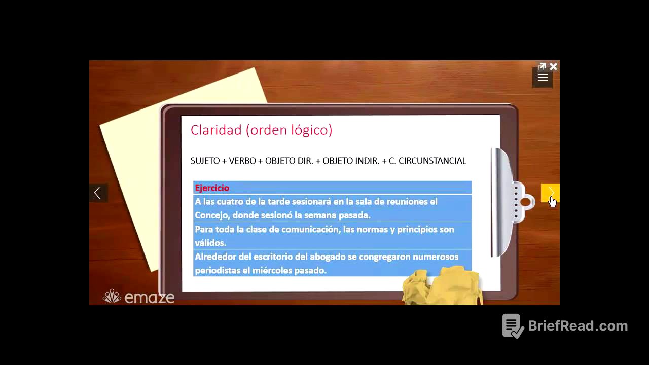 Redacción, puntuación y ortografía (videoclase)