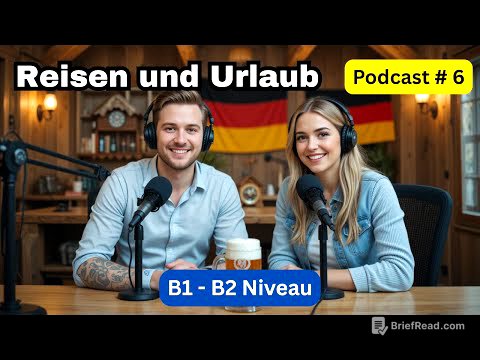 Podcast auf Deutsch Perfekt für B1-B2 Niveau | Reisen und Urlaub