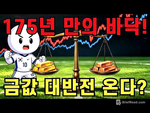 175년 만의 바닥! '금·구리 비율'이 말해주는 금값 시그널