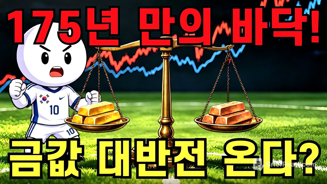 175년 만의 바닥! '금·구리 비율'이 말해주는 금값 시그널