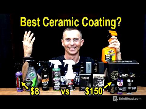 Best Ceramic Coating? $8 vs $120? Let’s Find Out!