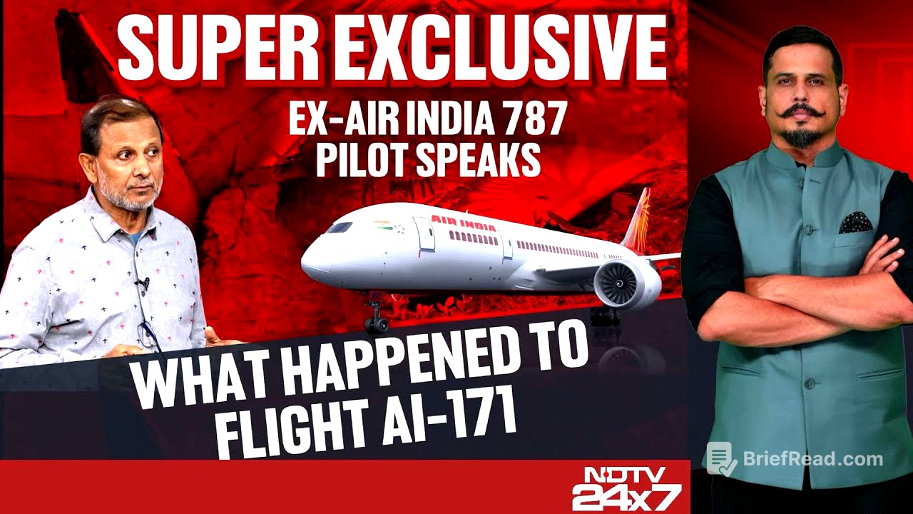 Ahmedabad News | Pilot Had Just 20 Seconds To React, Critically Short Window: Ex Air India 787 Pilot