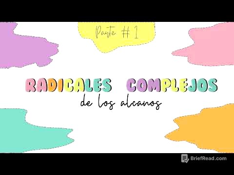 Alcanos. Radicales Complejos, Teoría y Reglas para Nombrarlos