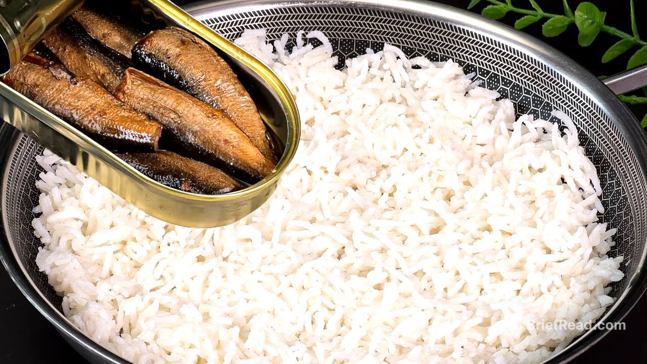 Sardinen und Reis schmecken besser als Fleisch. Bereiten Sie dieses göttliche Rezept zu!