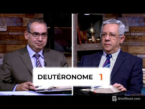 TOUTE LA BIBLE | Deutéronome - Épisode 1 -  Introduction | Frère/ Ayad Zarif et Frère/ Issam Ezzat