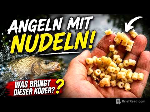 NUDELN ALS ANGELKÖDER?! 😱 Was dieser Köder wirklich bringt!