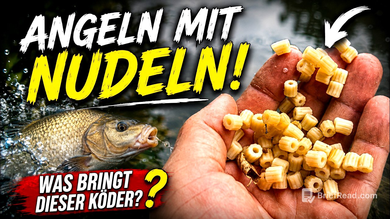 NUDELN ALS ANGELKÖDER?! 😱 Was dieser Köder wirklich bringt!
