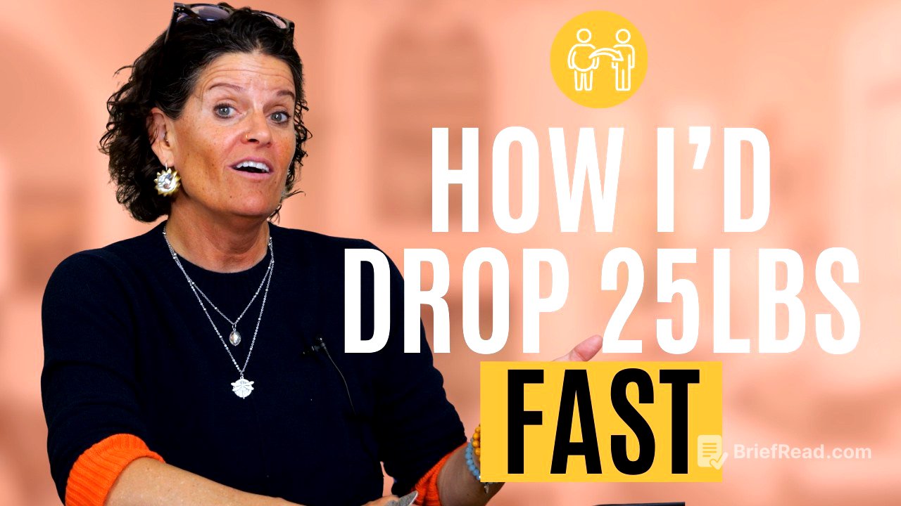 If I Needed To Drop 25 Pounds FAST in 2026: Here's What I Would Do