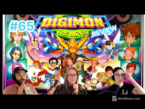 Digimon: The Movie review | Two Dudes Watch Cartoons podcast #65