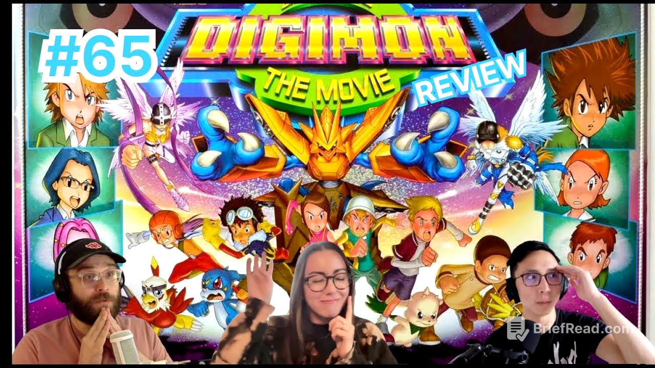 Digimon: The Movie review | Two Dudes Watch Cartoons podcast #65