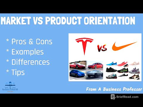 Product Orientation VS Market Orientation (With Real World Examples) | From A Business Professor