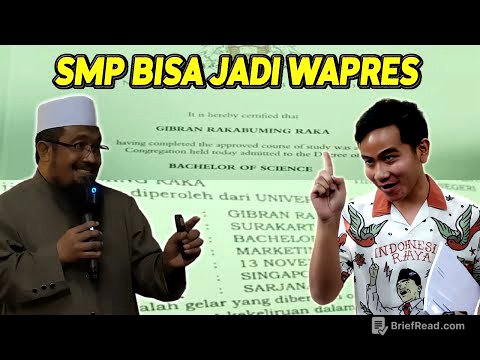 HEBAT.!! TERNYATA LULUSAN SMP BISA JADI WAPRES II Ustadz Andri Kurniawan