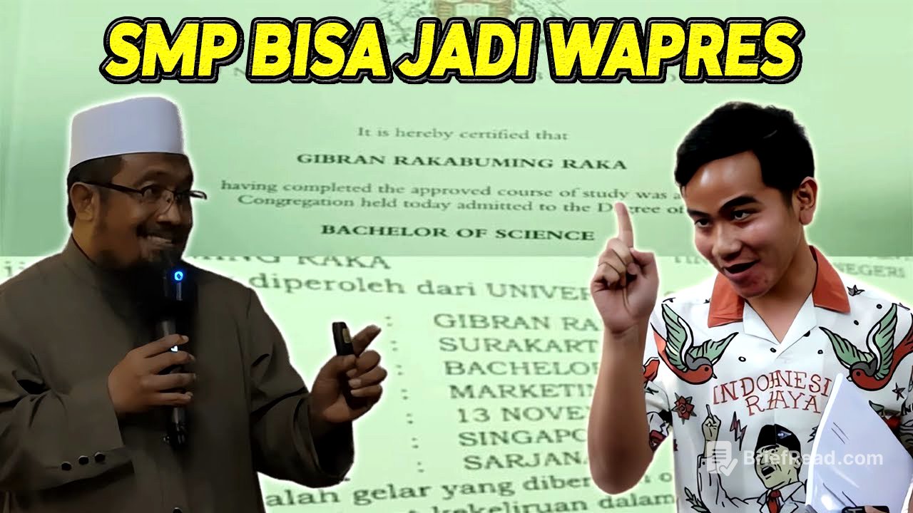 HEBAT.!! TERNYATA LULUSAN SMP BISA JADI WAPRES II Ustadz Andri Kurniawan