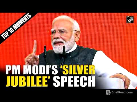 From 1st oath to vision for Viksit Bharat 2047, top 10 moments from PM Modi ‘silver jubilee’ speech