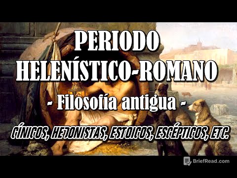 FILOSOFÍA ANTIGUA (Periodo Helenístico-Romano): Historia/Características/Representantes