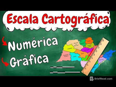 Escala Cartográfia - Gráfica, Numérica e distâncias (Cartografia Resumo)
